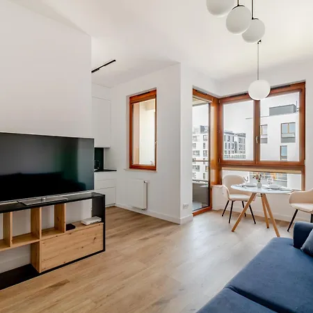Bright And Cozy In The Business Center Zdziechowskiego Apartment Warsaw